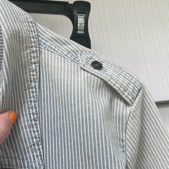 Universal thread, jean jacket, striped - Picture 5 of 6